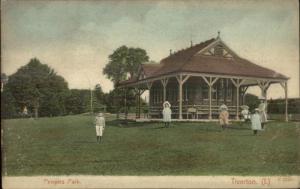 Tiverton UK England Peoples Park c1910 Postcard