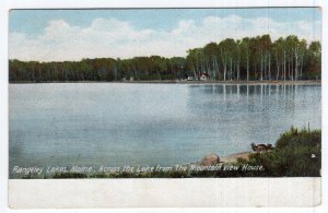 Rangeley Lakes, Maine, Across the Lake from the Mountain View House