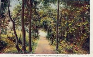 VA - Jamestown Exposition, 1907.  Grounds, Lovers Lane