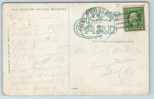 Postcard PA Mt Carmel Sayre Collier Coal Mine c1912 View M12