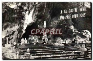 Modern Postcard Lourdes Grotto Miraculous