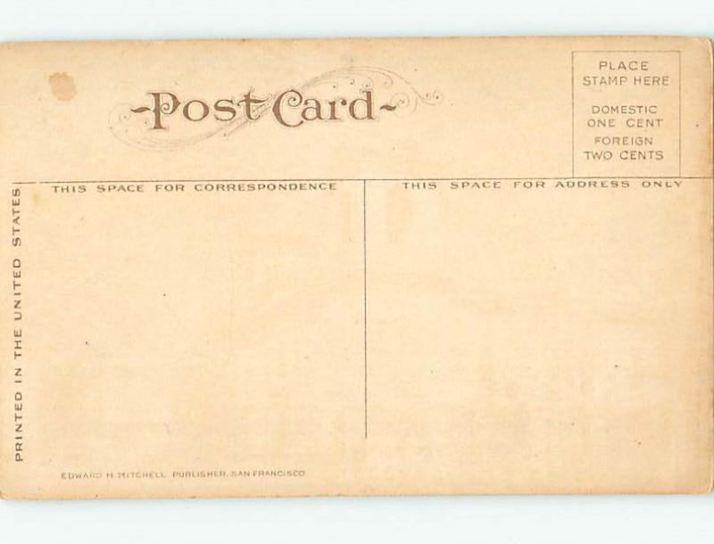 Divided-Back MISSION BUILDING Santa Clara California CA hJ5658