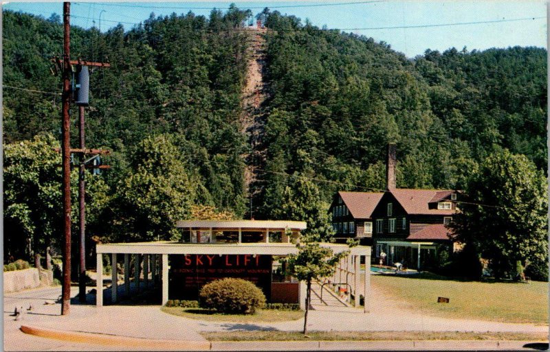 Tennessee Gatlinburg Crockett Mountain Ski Lift