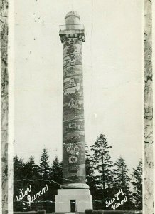 Postcard RPPC View of Astoria Column in Astoria,OR.       aa2