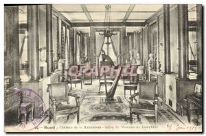 Old Postcard Rueil Malmaison Chateau de la Josephine Music Room