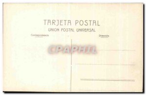 Old Postcard Barcelona From Mit Carrer de Ferran