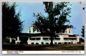 Norwalk Connecticut~Dorlons Shore House Restaurant Color Photo~Vintage Postcard