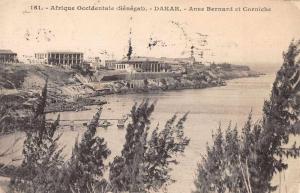 Dakar Senegal Anse Bernard et Corniche Antique Postcard J70516