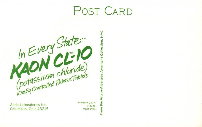 Adria Labratories Inc Advertising