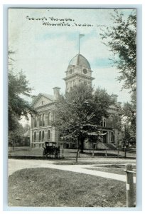 c1910s Court House, Atlantic Iowa IA Antique Unposted Postcard 