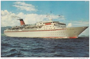 Ferry M.V. Cunard Countess at Sea