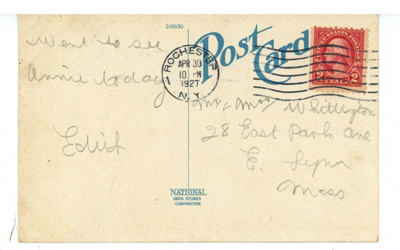 NY - Rochester. Park Avenue Bridge Over Genesee Gorge