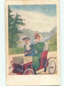 Divided-Back PRETTY WOMAN Risque Interest Postcard AA8362