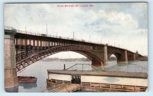 ST LOUIS, MO Missouri ~ EADS BRIDGE 1911 ~  V C Hammon  Postcard