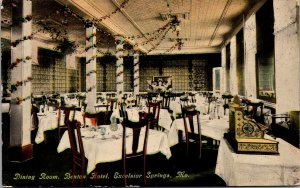 Postcard Dining Room at Benton Hotel in Excelsior Springs, Missouri~136216