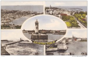 Anstruther , FIFE , Scotland , 00-10s ; 5-view postcard with Chamber´s Light...