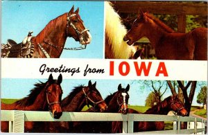Postcard FARM SCENE State Of Iowa IA AO8368