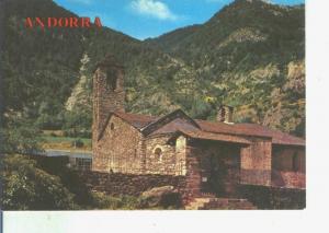 Postal 014509: Iglesia romanica de San Isidre en la cortinada, andorra