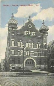 MI, Lansing, Michigan, Masonic Temple