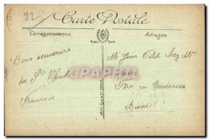 Postcard Old Saint Cloud General view and the bridge