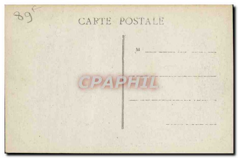 Old Postcard Auxerre Promenade L & # 39Arbre Sec