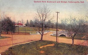 Garfield Park Boulevard and Bridge Indianapolis, Indiana IN