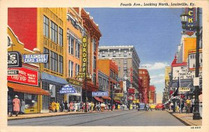 Fourth Avenue, looking north Louisville KY