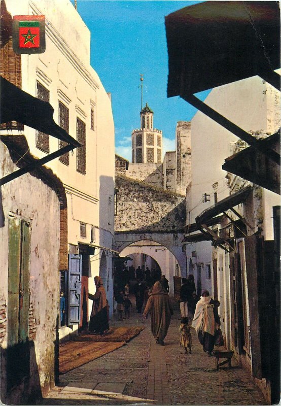 Tetuan marruecos calle Sidi Ali Raisuli  Postcard