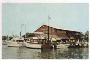 The Crab Claw Restaurant & Boats at Dock St Michael's Maryland postcard