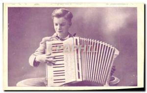 Old Postcard Accordion