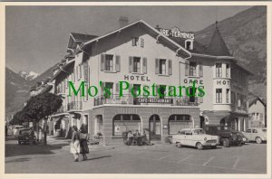 Switzerland Postcard - Martigny-Ville, Hotel Gare Terminus - Valais  RR19908