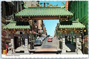 Postcard - Chinatown Gateway - San Francisco, California