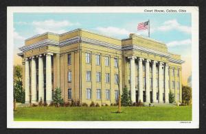 Lawn View Court House Celina Ohio Unused c1920s