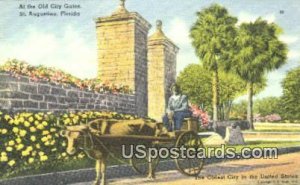 Old City Gate - St Augustine, Florida FL