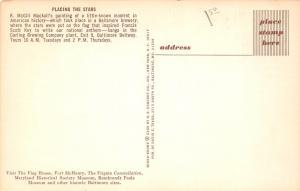 E7/ Patriotic Postcard R McGill Mackall's Flag Stars Baltimore Maryland Brewery8