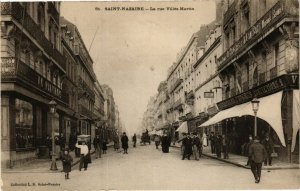 CPA St-NAZAIRE - La rue Villes Martin (250987)