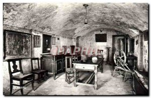 Modern Postcard Roquebrune Village Le Chateau The dining room