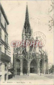 Old Postcard Rouen St. Maclou