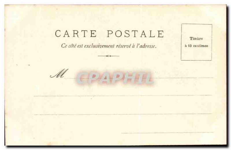 Paris -1 - The Louvre - The Colonnade - Old Postcard