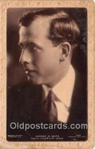 George B Seitz Movie Actor / Actress Exhibit Card Non Postcard Backing Unused 