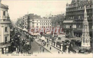 Old London Postcard the strand