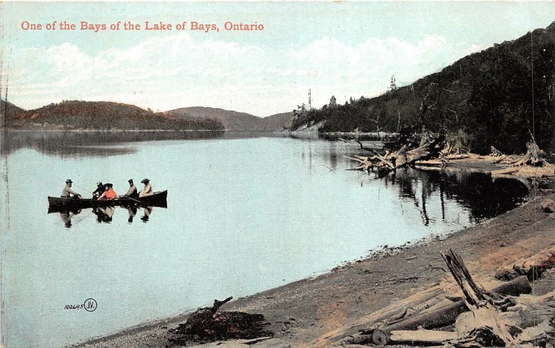 br105558 one of the bays of the lake of bays ontario canada