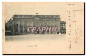 Old Postcard Beauvais City Hotel