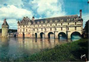 Postcard France Val de loire Chateau de Chenonceau