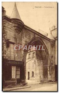 Postcard Old Corbell Doors St Spire Restaurant