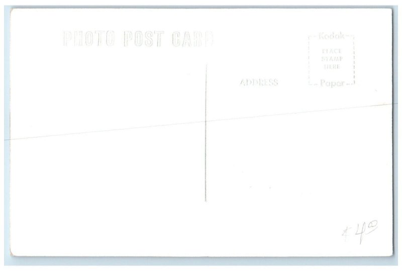 c1950's Lido Deck Steamer Admiral Port Of St. Louis MO RPPC Photo Postcard