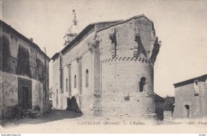 CASTELNAU, France,1910-1920s, Porche de l'Eglise