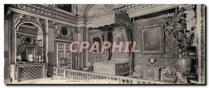 Postcard Large Format Old Palace Of Versailles The bedroom of Louis XIV 28 * ...