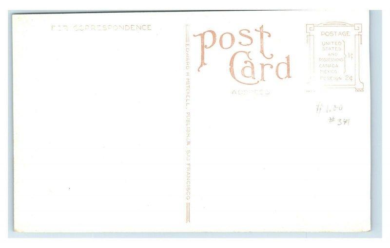 Postcard Post Office, San Francisco CA F63