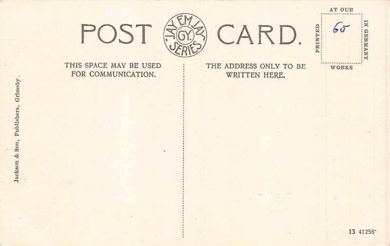 B036 England General View Brighouse vintage postcard